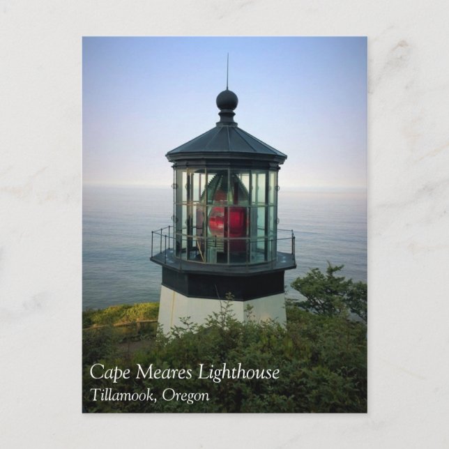 Carte Postale Phare de Cape Meares, OU (Devant)