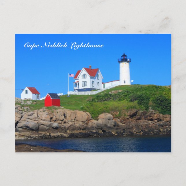 Carte Postale Phare de Cape Neddick (Devant)