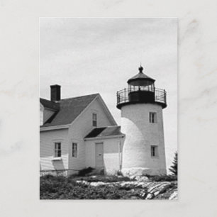 Carte Postale Phare de citrouille Island