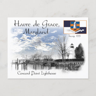Carte Postale Phare de Concord Point