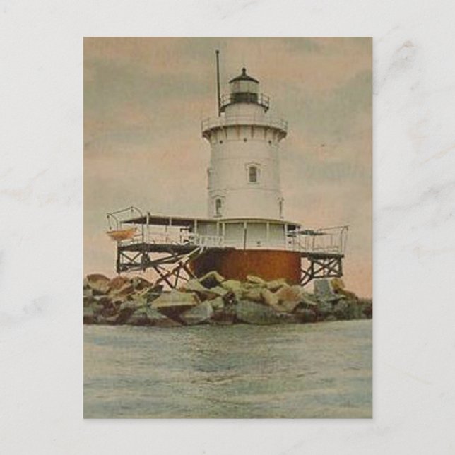 Carte Postale Phare de Conimicut (Devant)