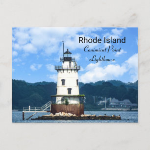 Carte Postale Phare de Conimicut Point RI