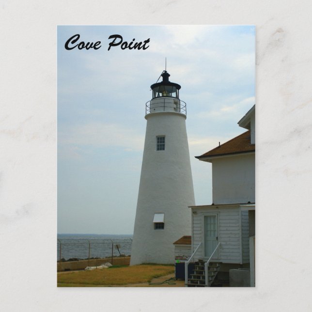 Carte Postale Phare de Cove Point (Devant)
