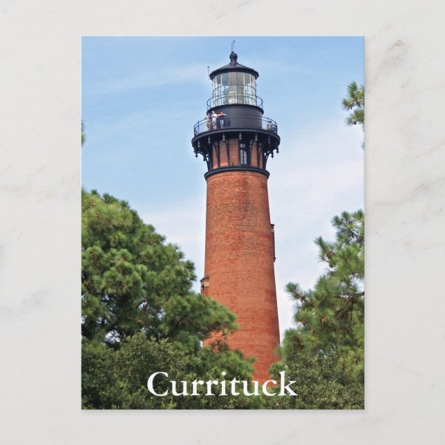 Carte Postale Phare de Currituck (Devant)