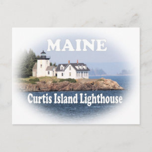 Carte Postale Phare de Curtis Island