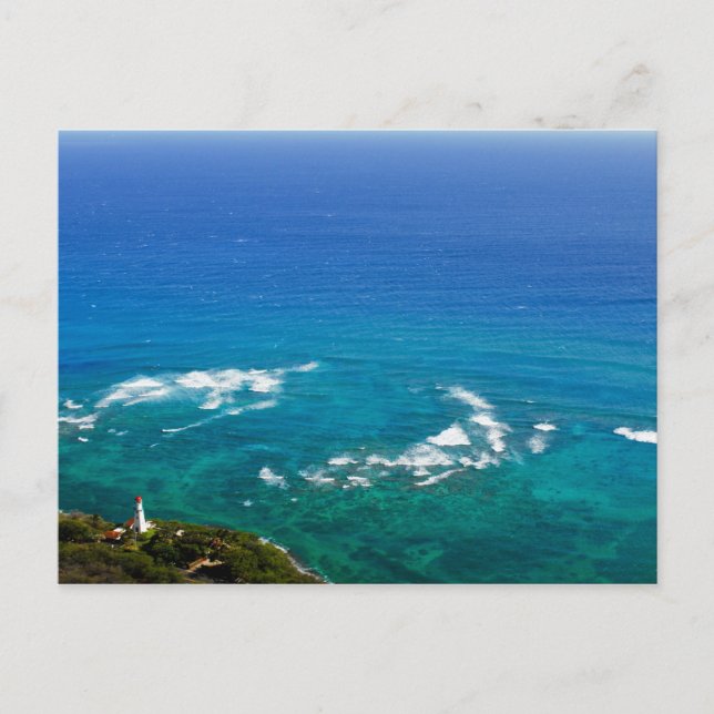 Carte Postale Phare de Diamond Head (Devant)