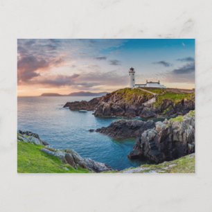 Carte Postale Phare de Fanad Head Donegal, Irlande