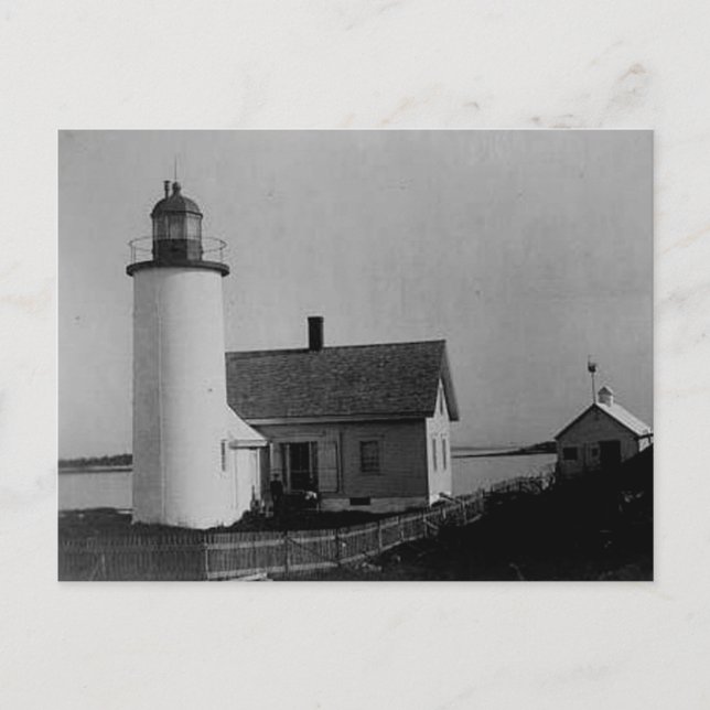 Carte Postale Phare de Franklin Island (Devant)