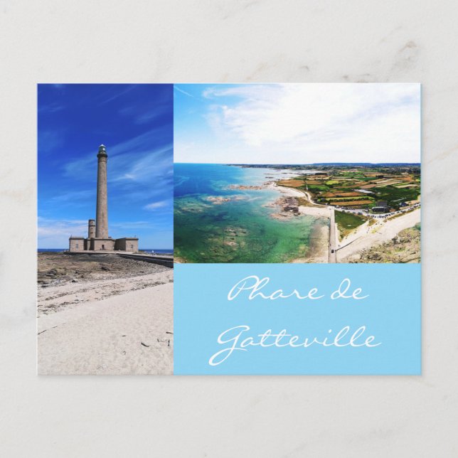 Carte Postale Phare de Gatteville Normandie France (Devant)