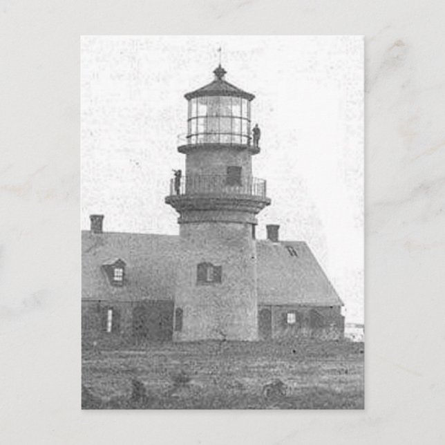 Carte Postale Phare de Gay Head (Devant)