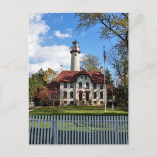 Carte Postale Phare de Grosse Point à Evanston, IL