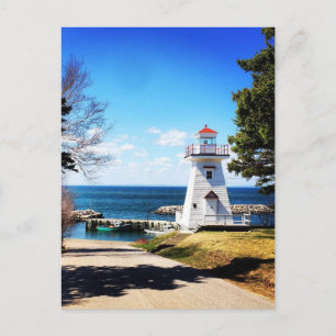 Carte Postale Phare de Hampton Bridgetown Nouvelle-Écosse Canada