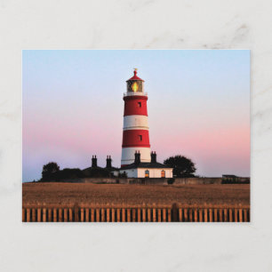 Carte Postale Phare de Happisburgh allumé