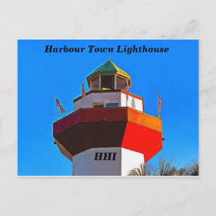 Carte Postale Phare de Hilton Head Harbour Town