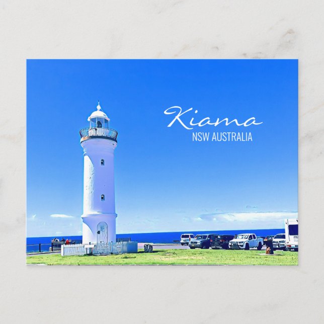 Carte Postale Phare de Kiama NSW Australie (Devant)