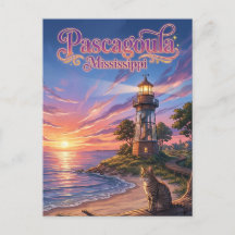 Phare de la rivière Pascagoula Mississippi