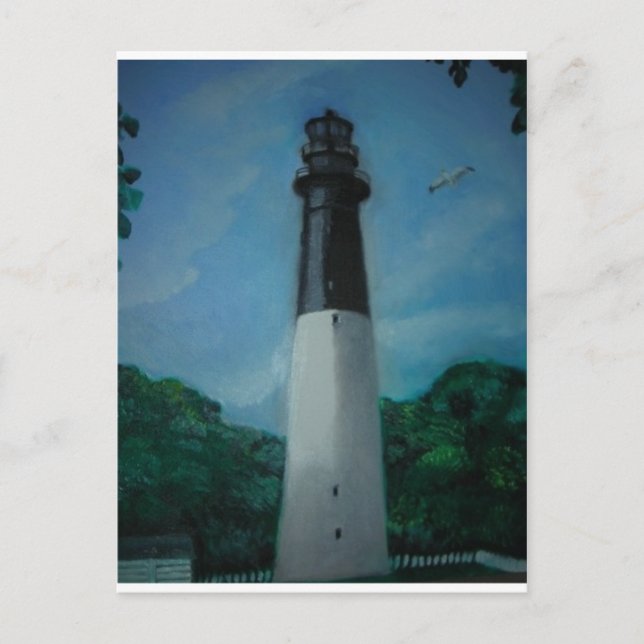 Carte Postale Phare de l'île de Chasse (Devant)