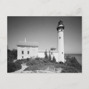 Carte Postale Phare de l'île Manitou