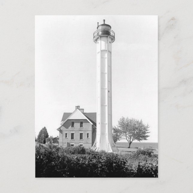 Carte Postale Phare de l'île Saint-Martin (Devant)