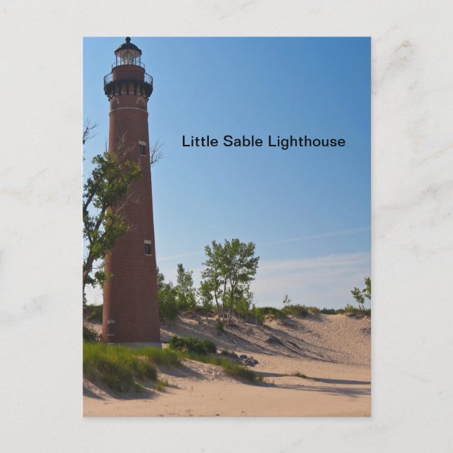 Carte Postale Phare de Little Sable (Devant)