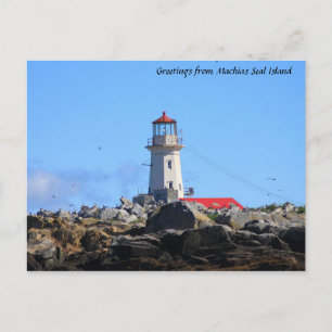 Carte Postale Phare de Machias Seal Island