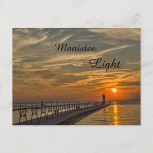 Carte Postale Phare de Manistee North Pierhead