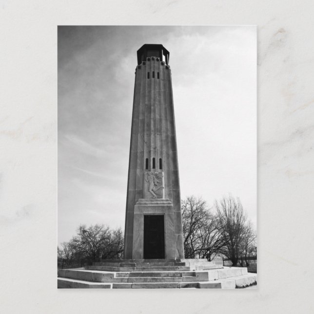 Carte Postale Phare de mémorial de William Livingstone (Devant)