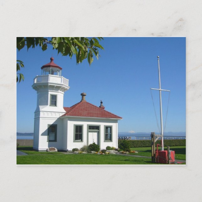 Carte Postale Phare de Mukilteo (Devant)