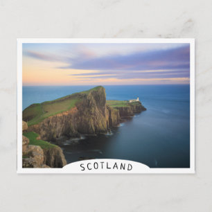 Carte Postale Phare de Neist Point sur Skye au coucher du soleil