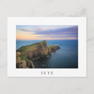 Carte Postale Phare de Neist Point sur Skye au coucher du soleil