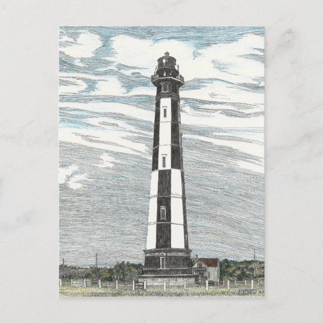 Carte Postale Phare de New Cape Henry (Devant)