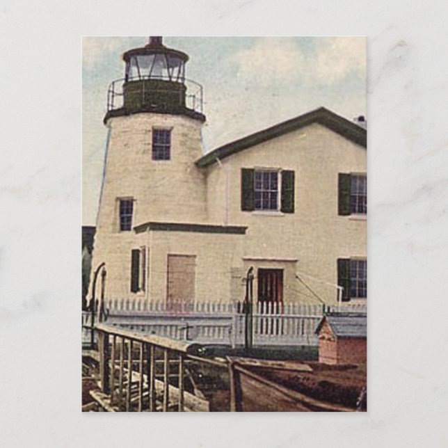 Carte Postale Phare de Newport Harbour (Devant)