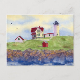 Carte Postale Phare de Nubble York Maine