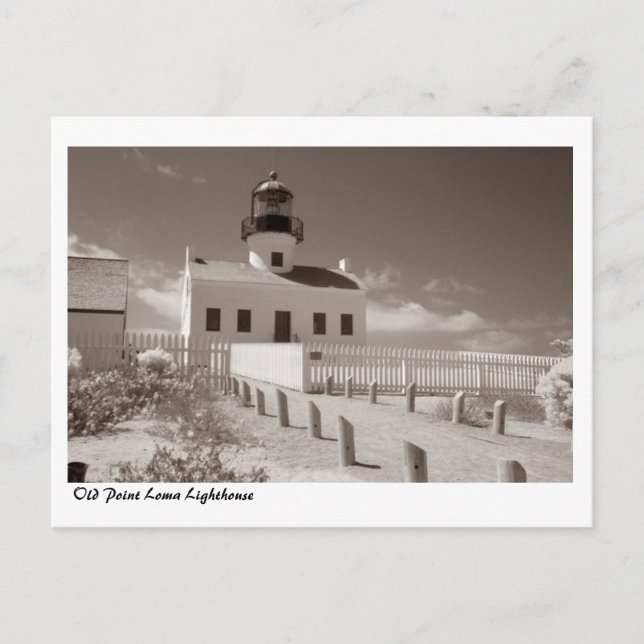 Carte Postale Phare de Old Point Loma, II (Devant)