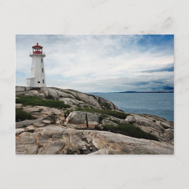 Carte Postale Phare de Peggy's Cove (Devant)