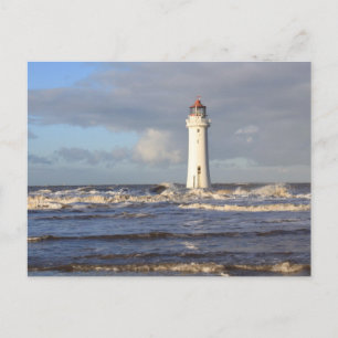 Carte Postale Phare de Perch Rock, New Brighton
