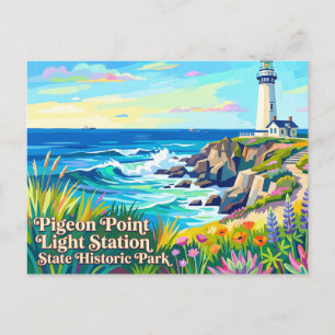 Carte Postale Phare de Pigeon Point State Historic Park