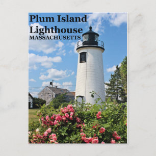 Carte Postale Phare de Plum Island, Massachusetts