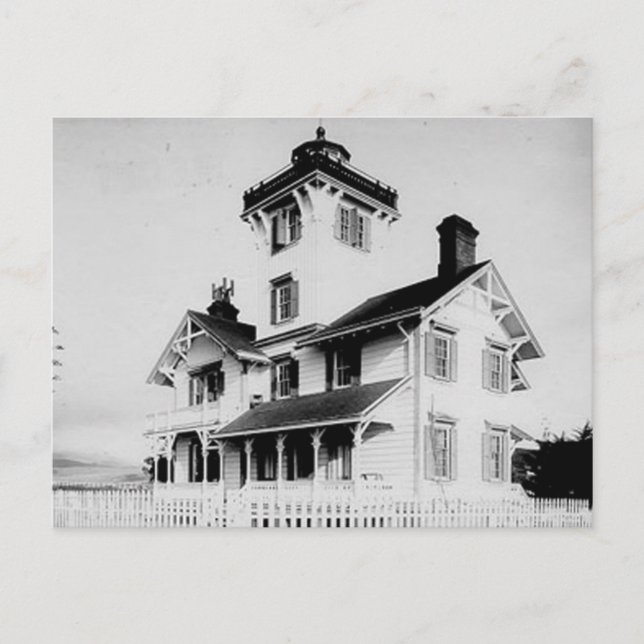 Carte Postale Phare de Point Fermin (Devant)