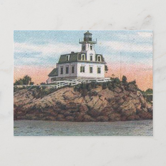 Carte Postale Phare de Pomham Rocks (Devant)