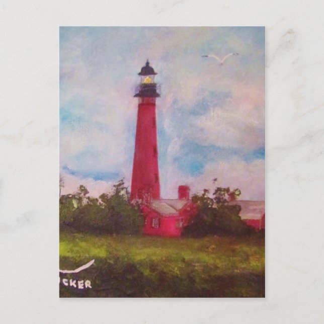 Carte Postale Phare de Ponce Inlet (Devant)