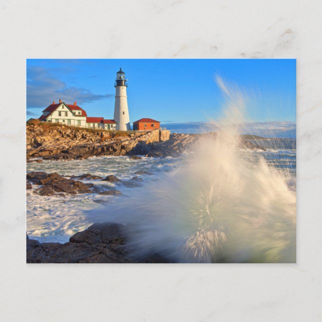 Carte Postale Phare de Portland Head (Devant)