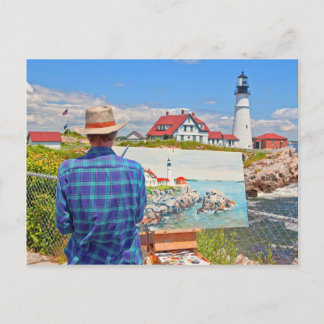 Carte Postale Phare de Portland Head