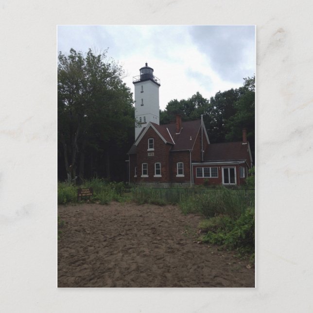 Carte Postale Phare de Presque Isle (Devant)