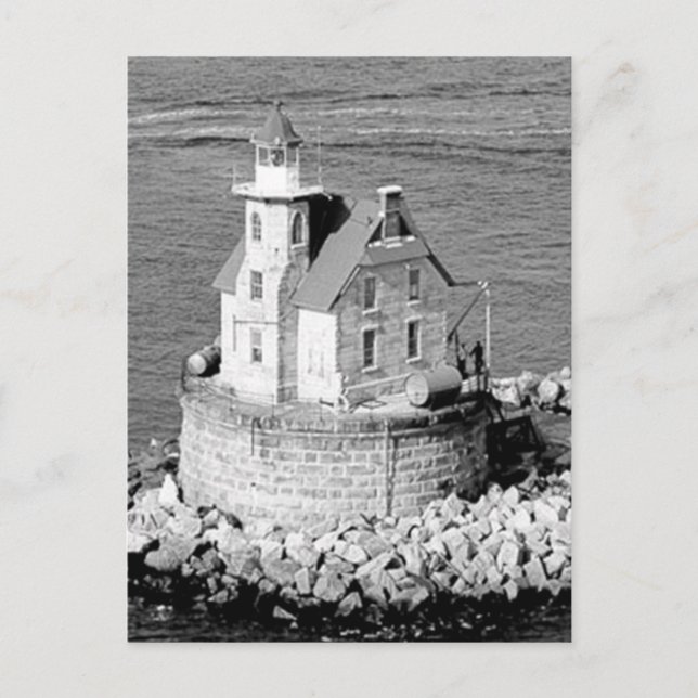 Carte Postale Phare de Race Rock (Devant)