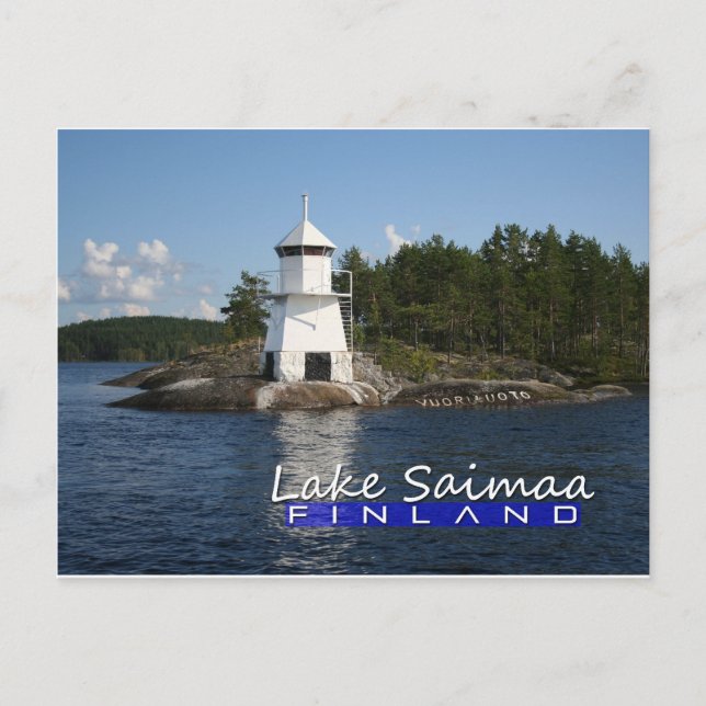 Carte Postale Phare de Saimaa (Devant)