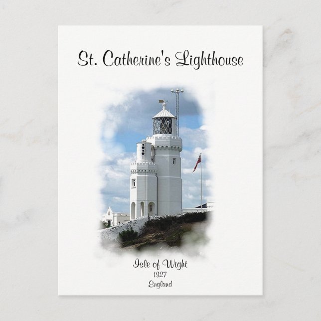 Carte Postale Phare de Sainte-Catherine (Devant)