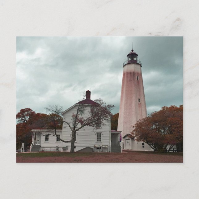 Carte Postale Phare de Sandy Hook (Devant)