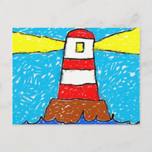 Carte Postale Phare de Smudgy
