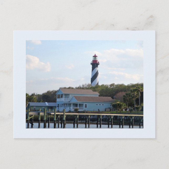 Carte Postale Phare de St Augustine 2 (Devant)
